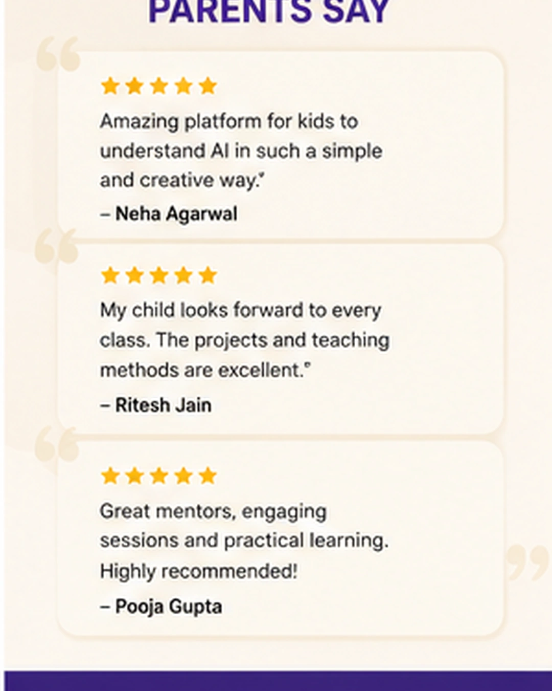 Parents trust Little AI Explorer
