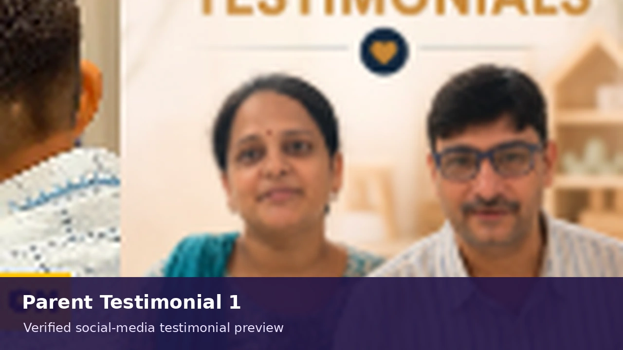 Parent testimonial