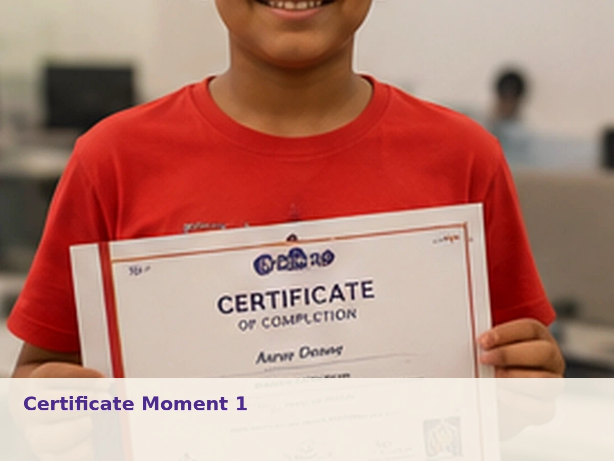 Certificate moment